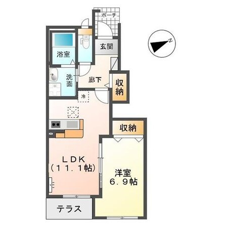 姉ケ崎駅 バス8分  千種中学校入口下車：停歩3分 1階の物件間取画像